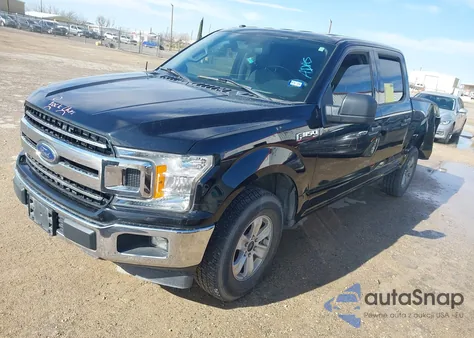 2018 Ford F-150 Xlt z USA, uszkodzony, nr VIN 1FTEW1CB6JFB31035